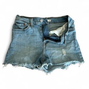 Levi's Blue Jean Shorts